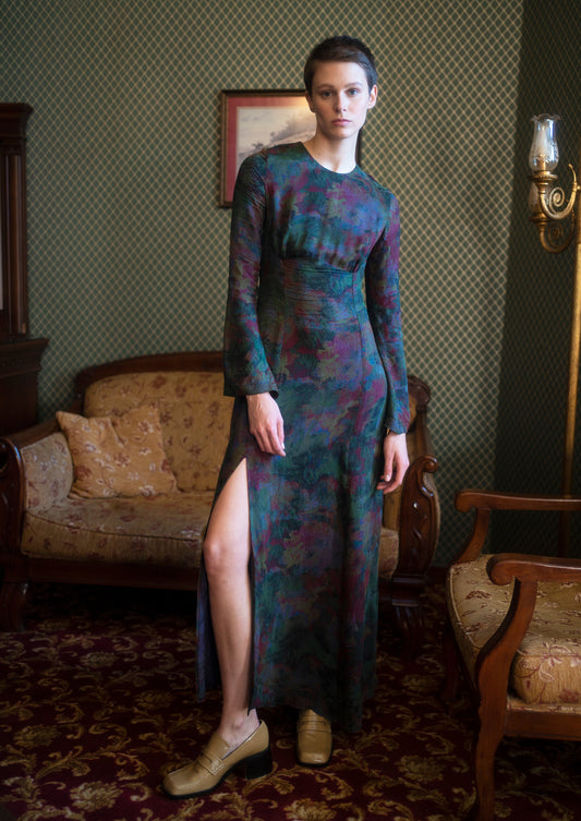 Desiree Dress - Swirl Print