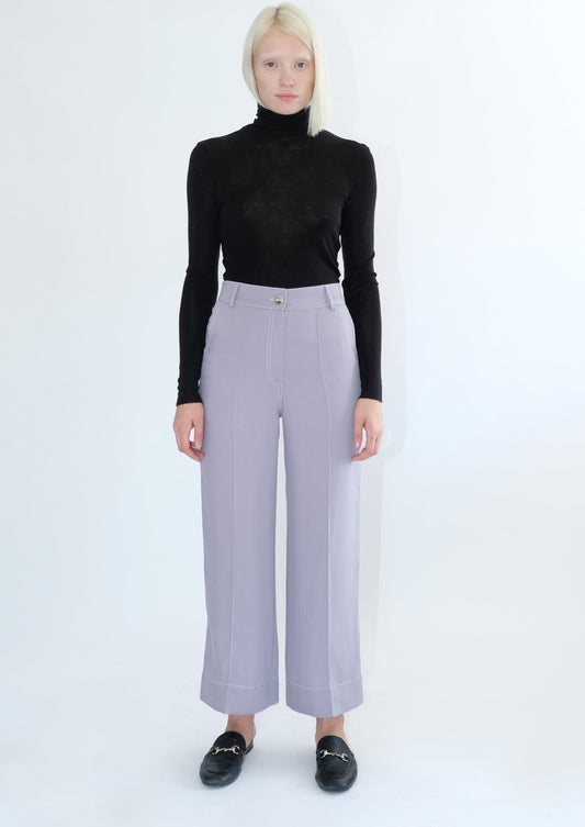 SAMPLE High Kick Trousers - Lilac - OhSevenDays