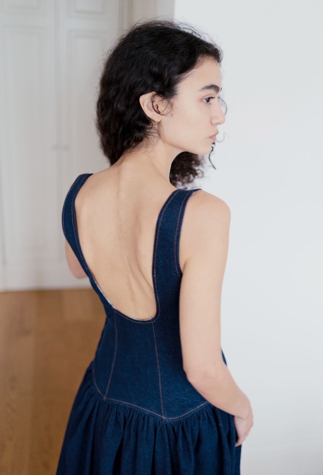 Danielle Dress - Dark Denim