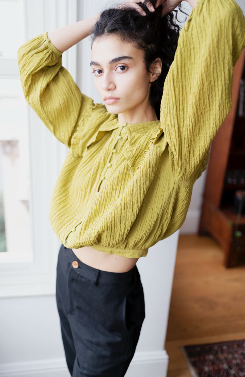 Juliet Top - Olive