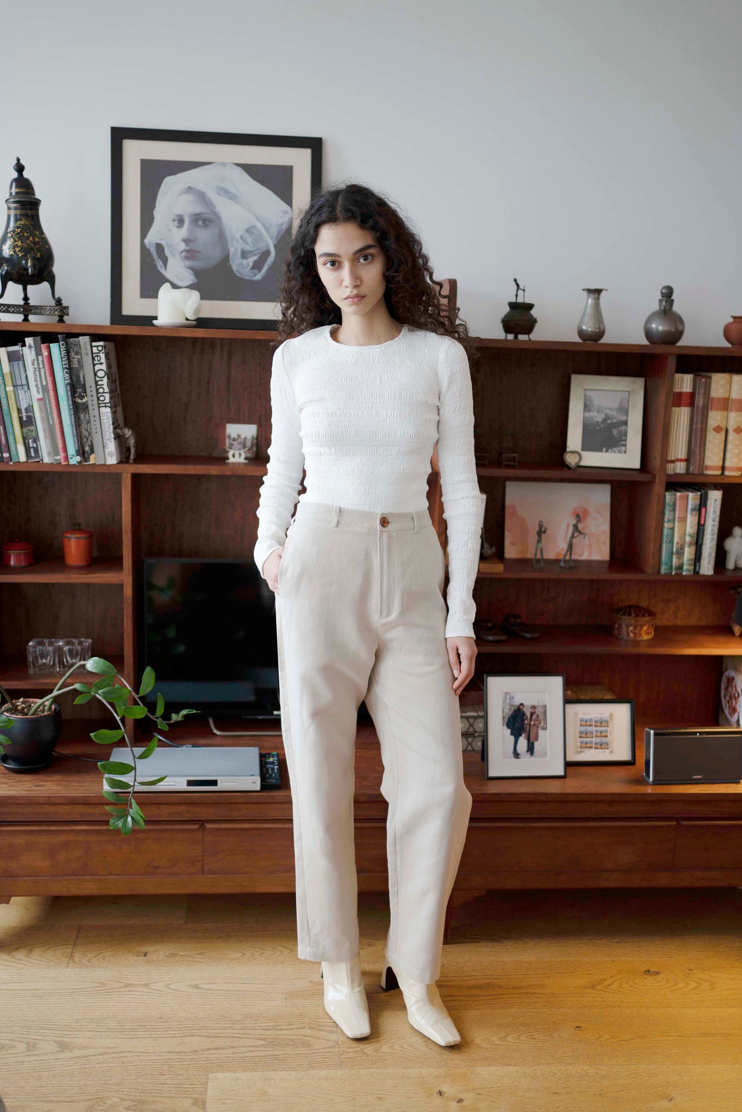 SAMPLE Idil Trousers - Beige