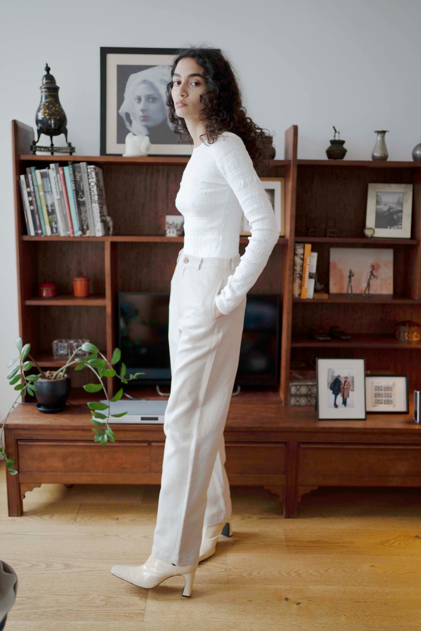 SAMPLE Idil Trousers - Beige