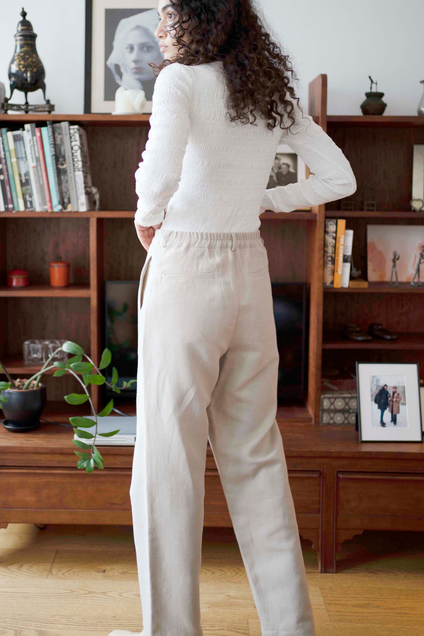 SAMPLE Idil Trousers - Beige