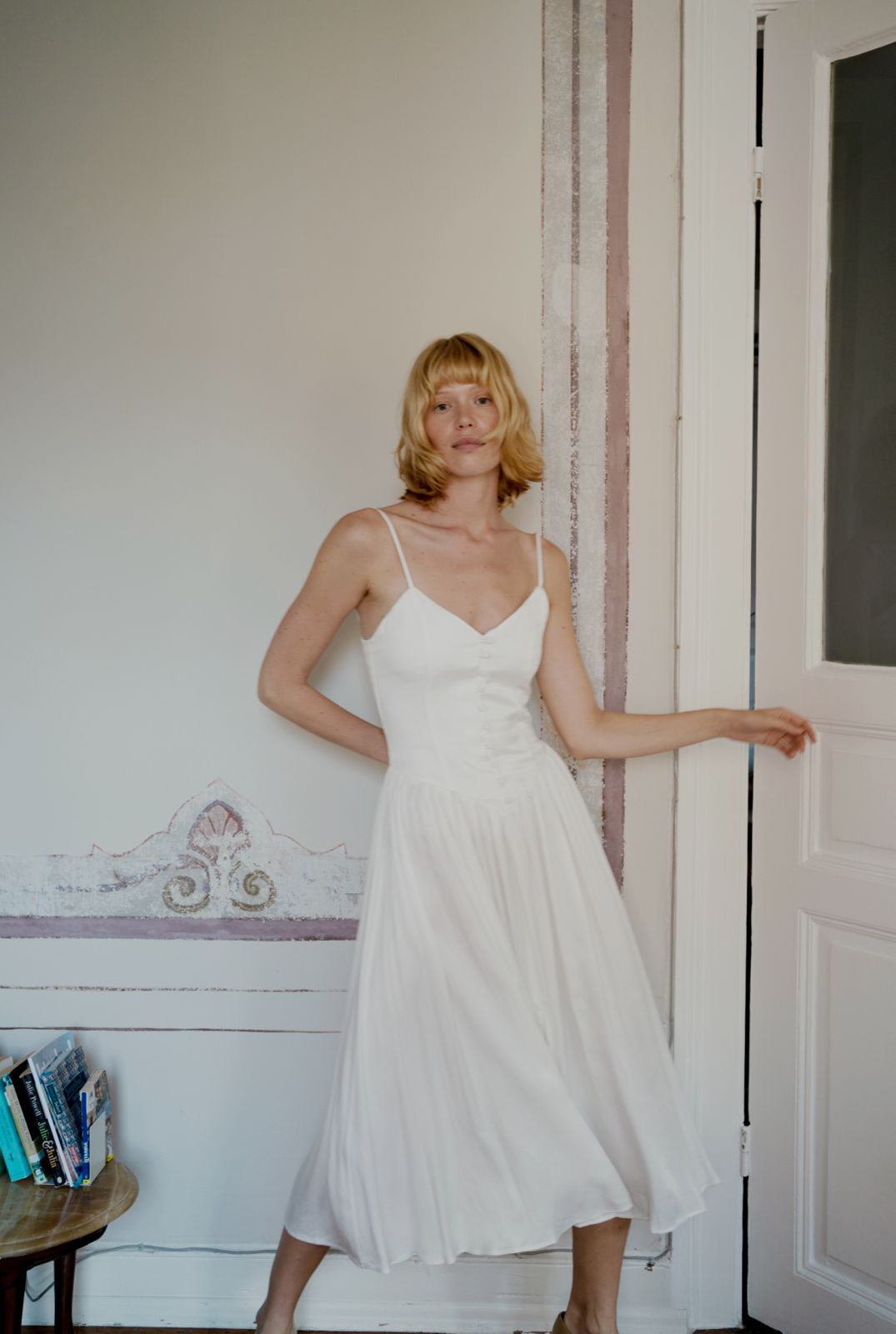 Jess Dress White