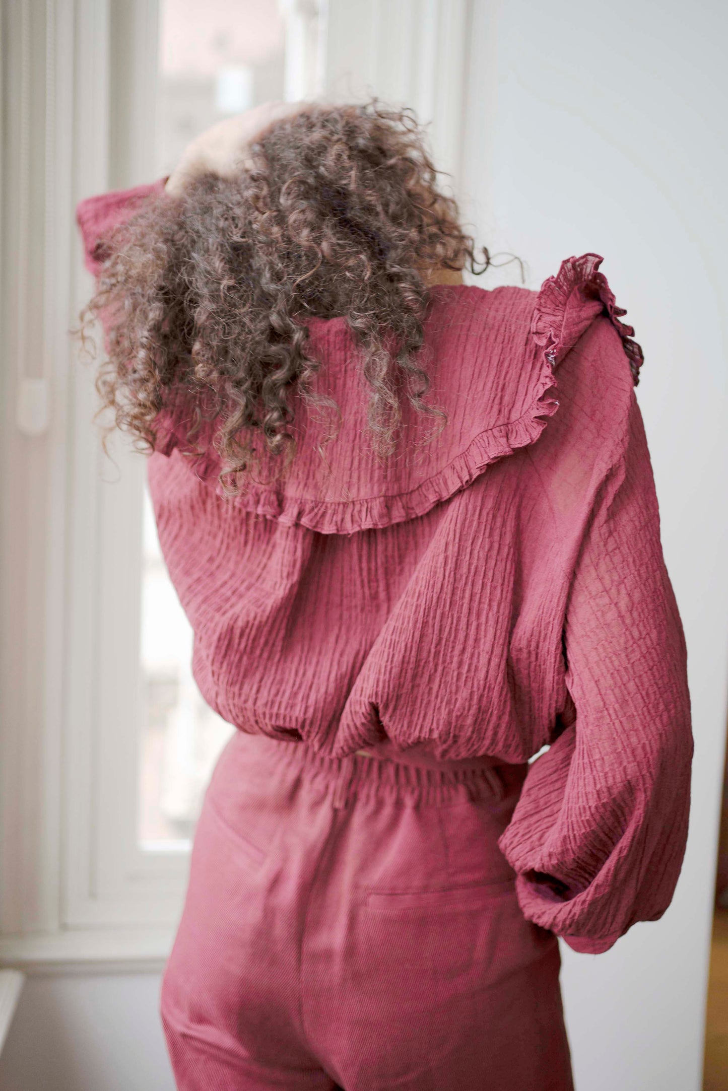 Juliet Top - Burgundy
