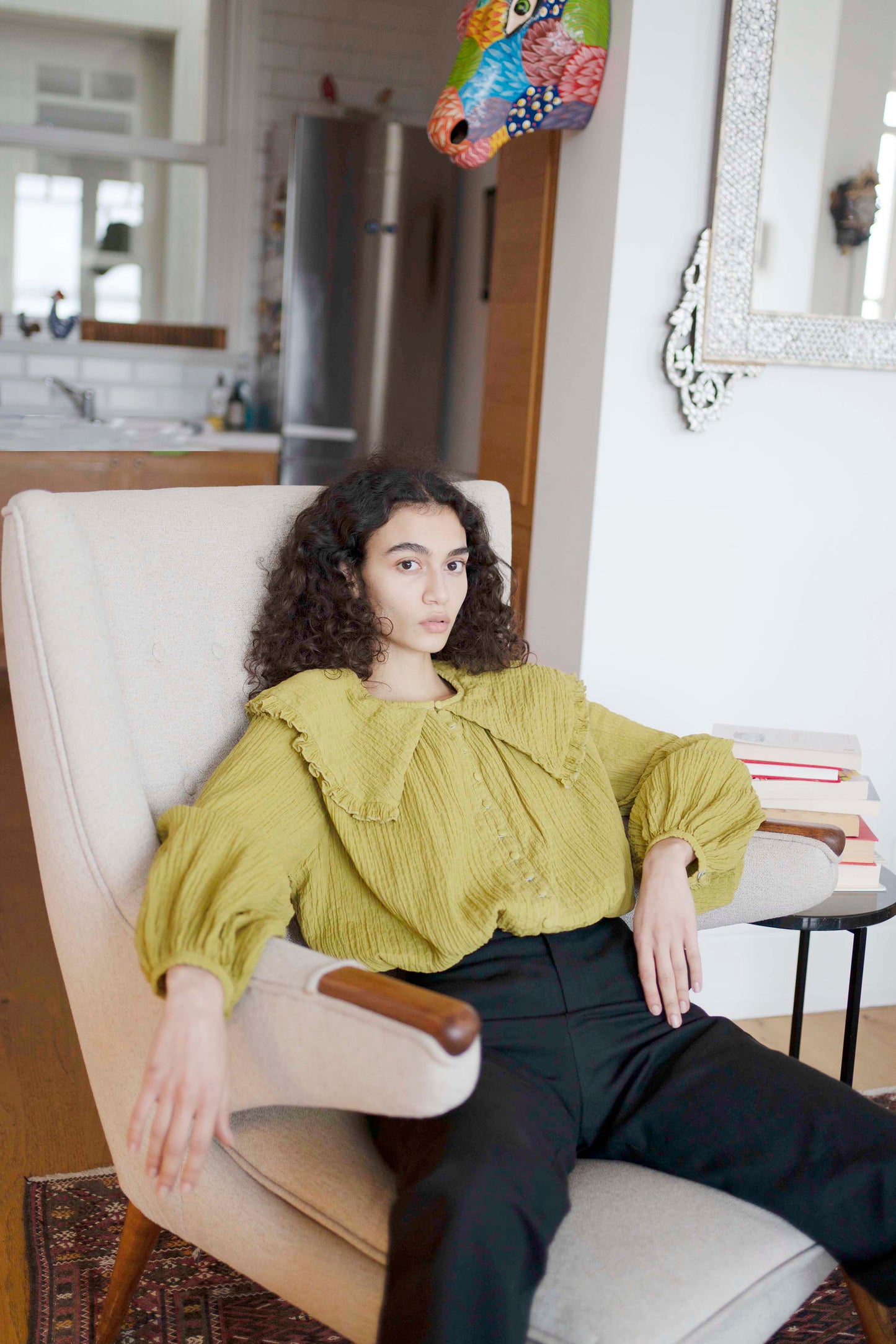Juliet Top - Olive