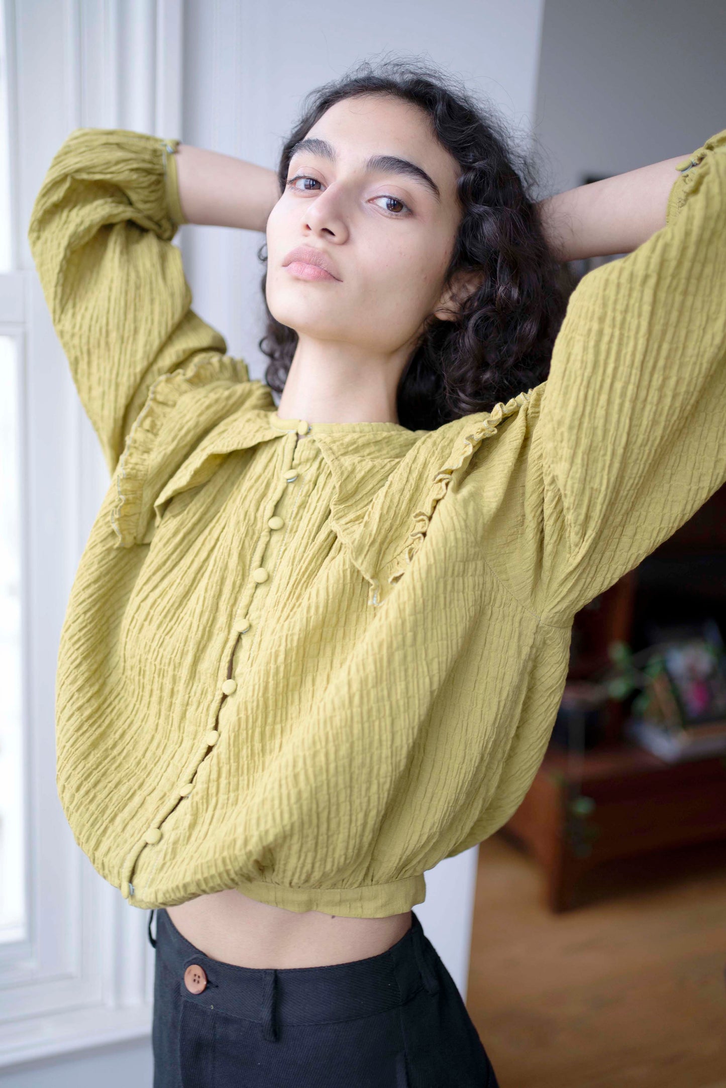 Juliet Top - Olive
