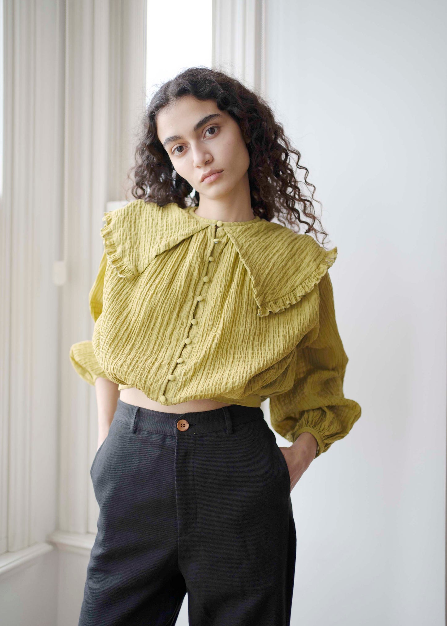 Juliet Top - Olive