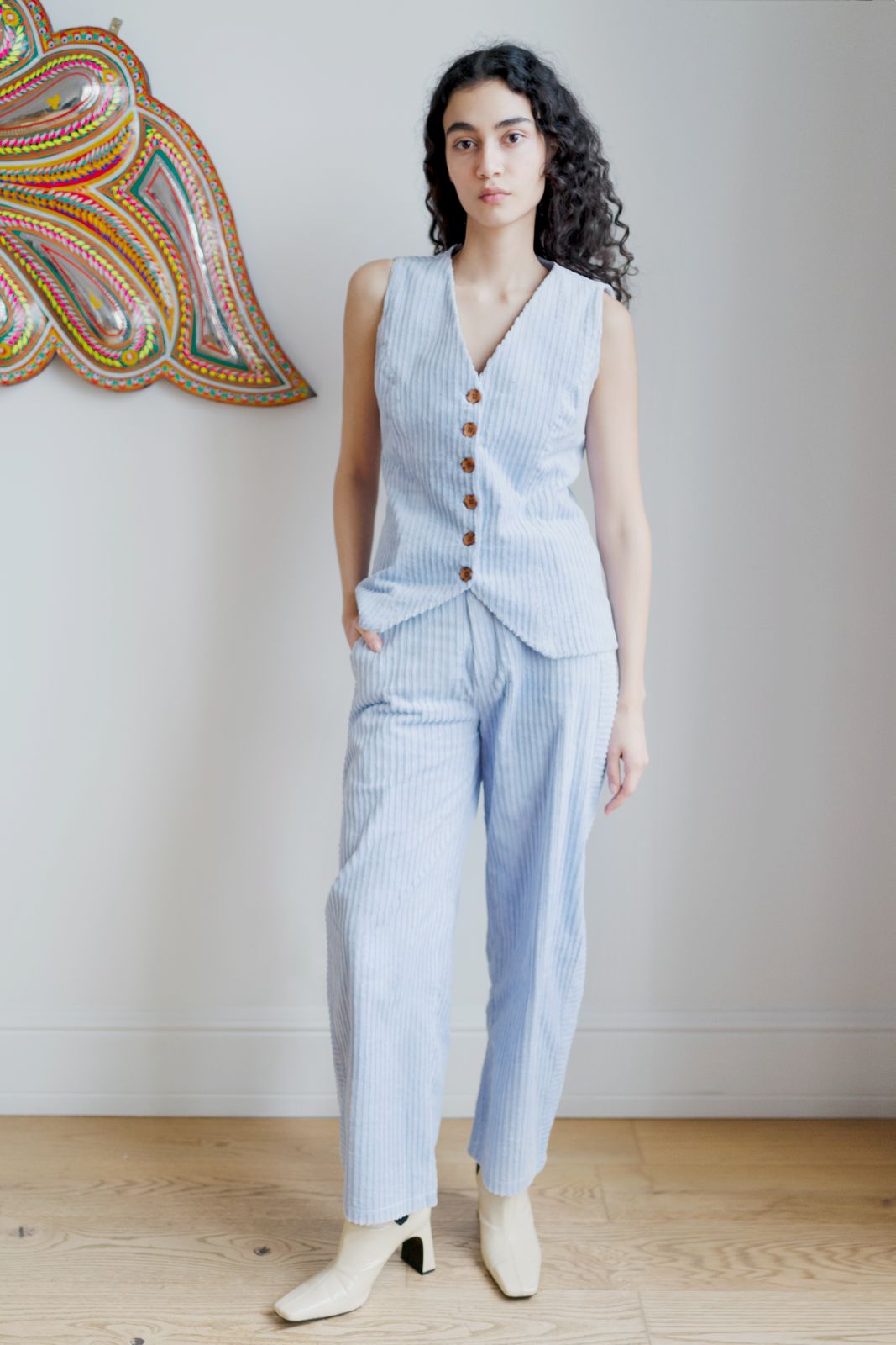 Wyatt Waistcoat - Lilac