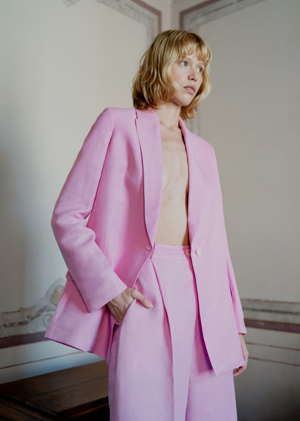 Seven Suit Blazer - Pink
