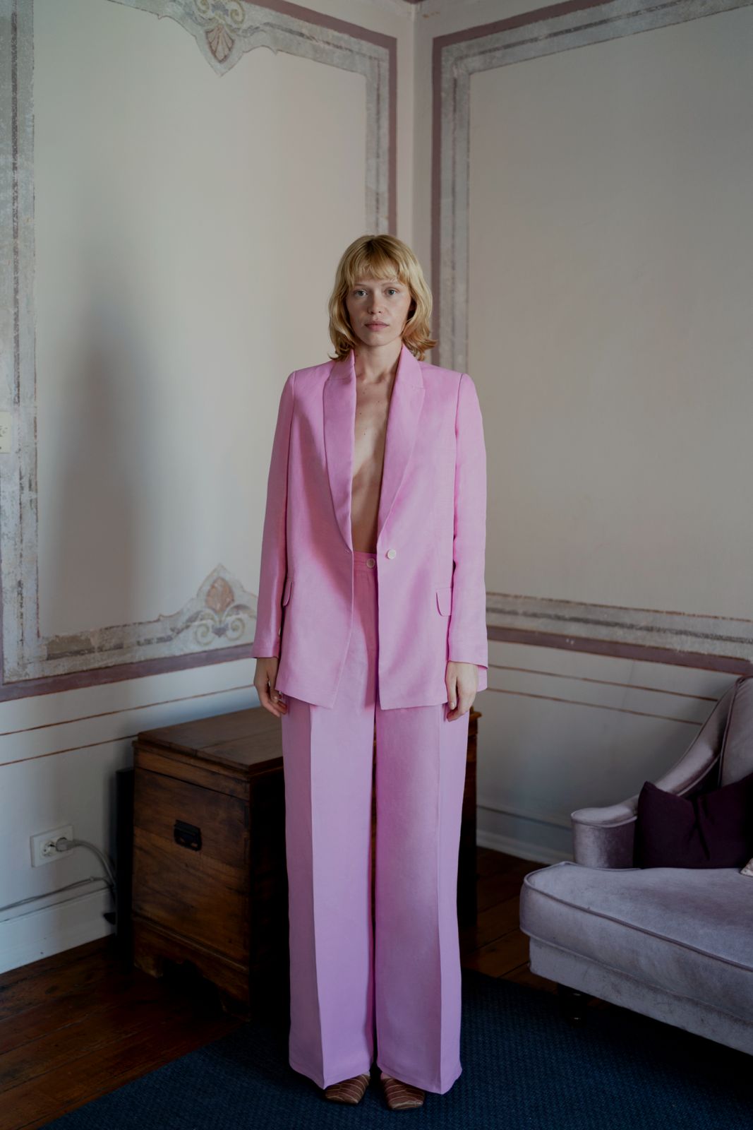 Seven Suit Blazer - Pink