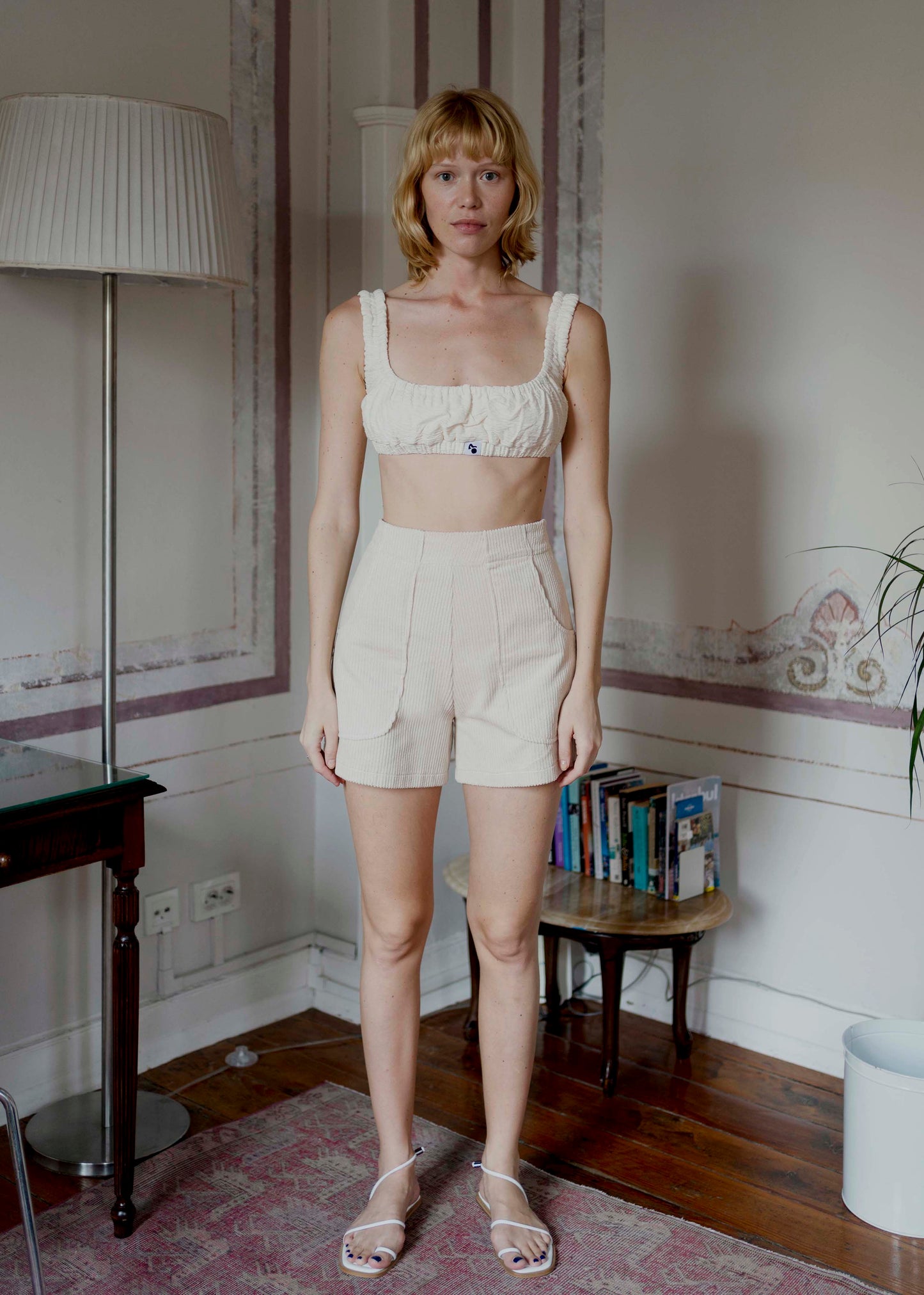 SAMPLE Polly Shorts - cream - OhSevenDays
