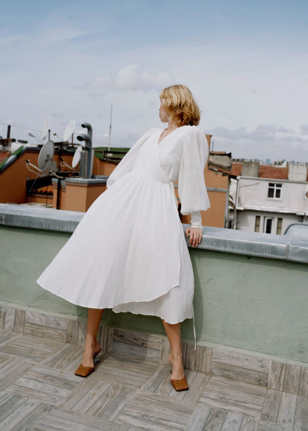 Ruth Dress - White