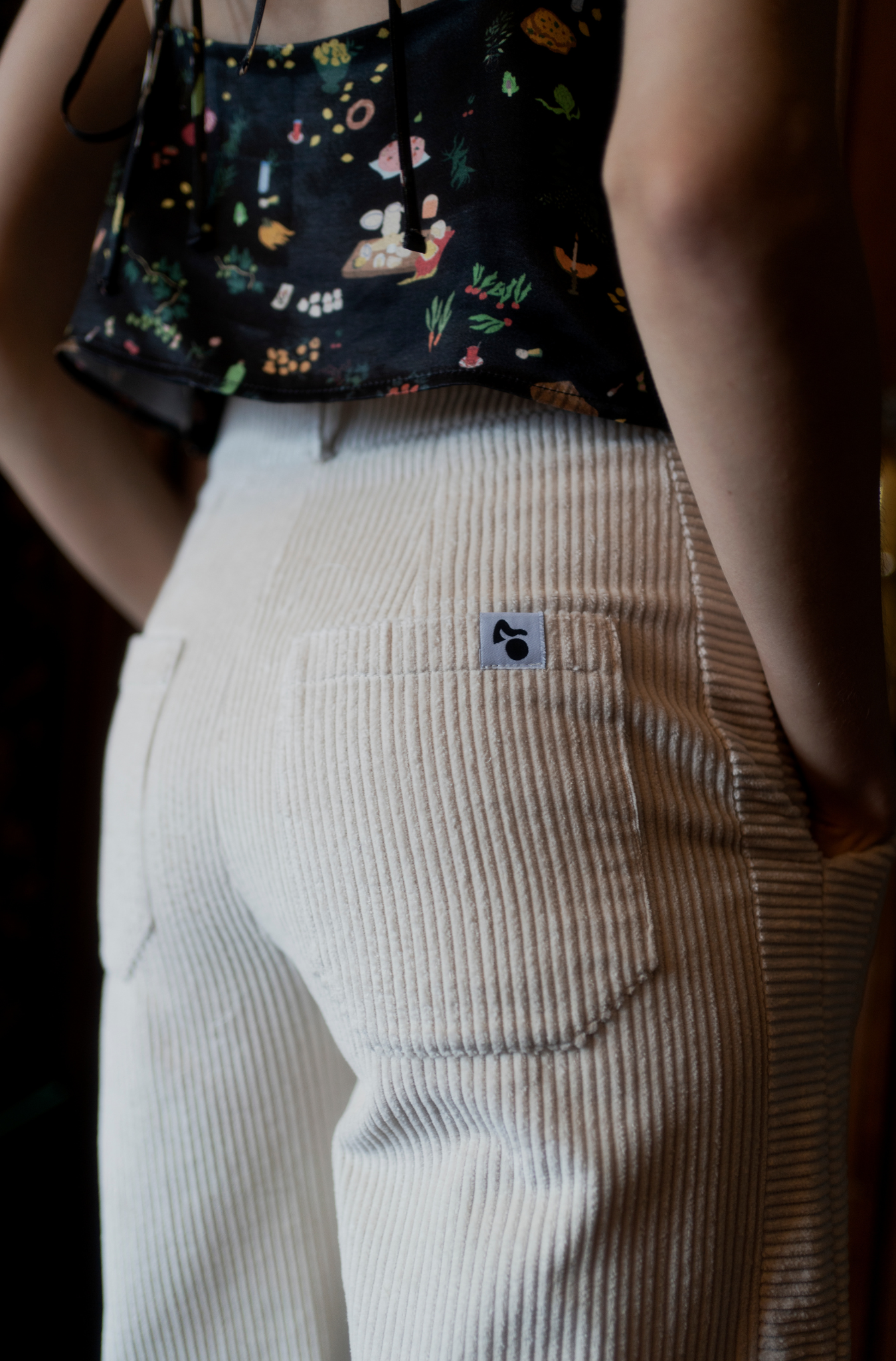 Side Kick Trousers - Off-White