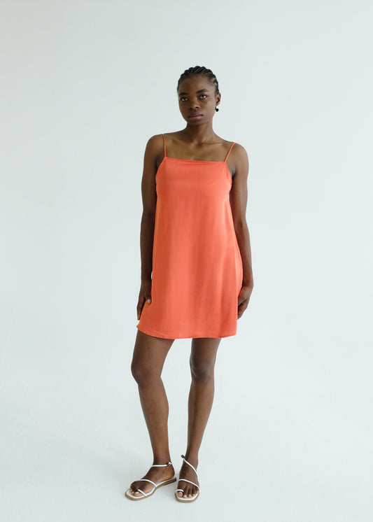 SAMPLE Tessa Dress Burnt Orange
