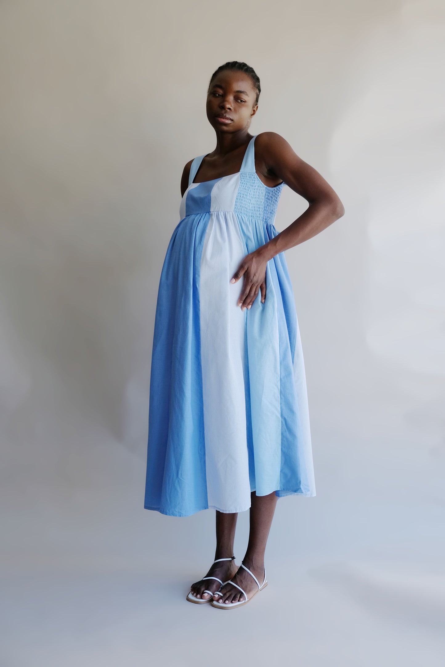 Violet Midi Dress