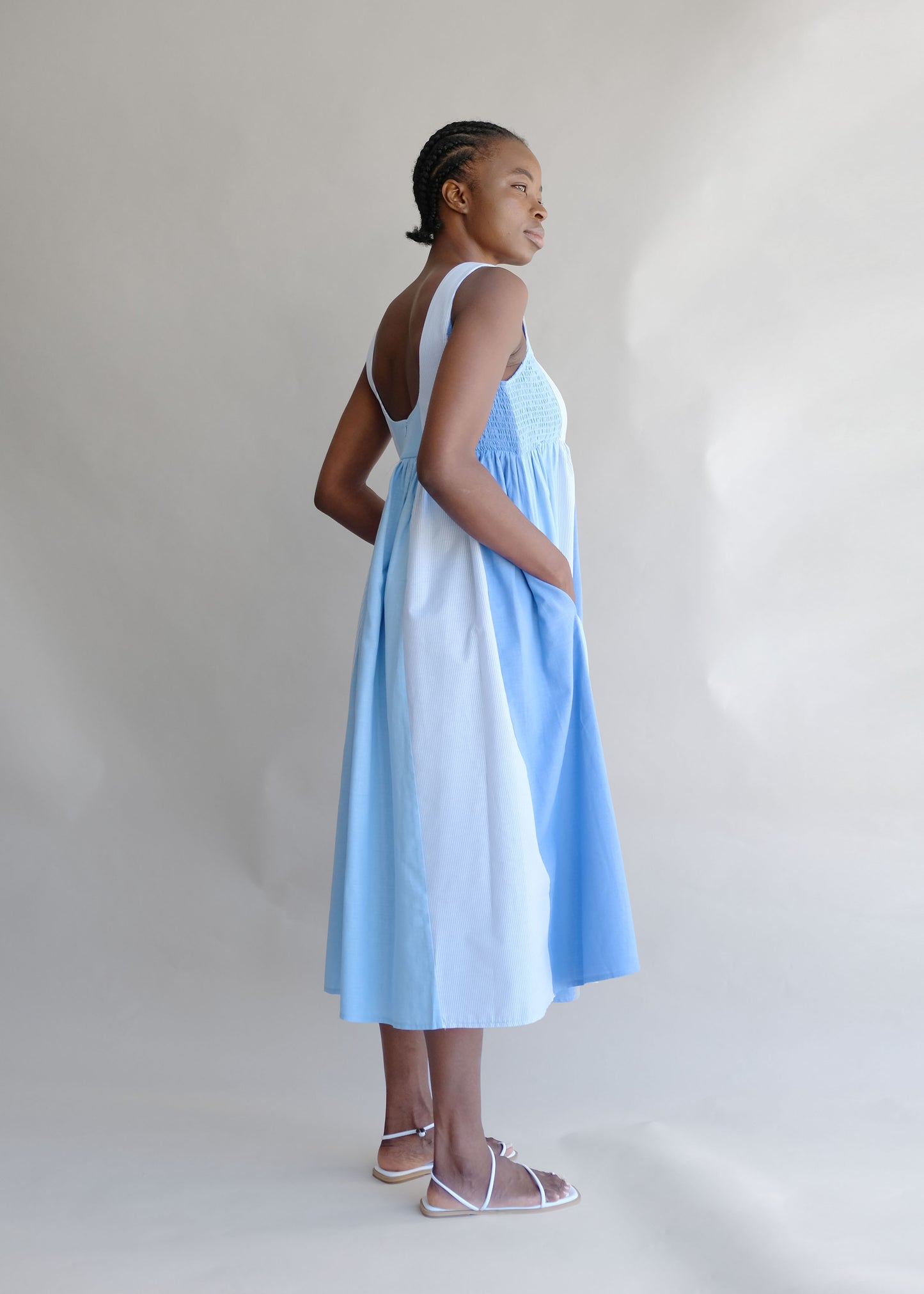 Violet Midi Dress