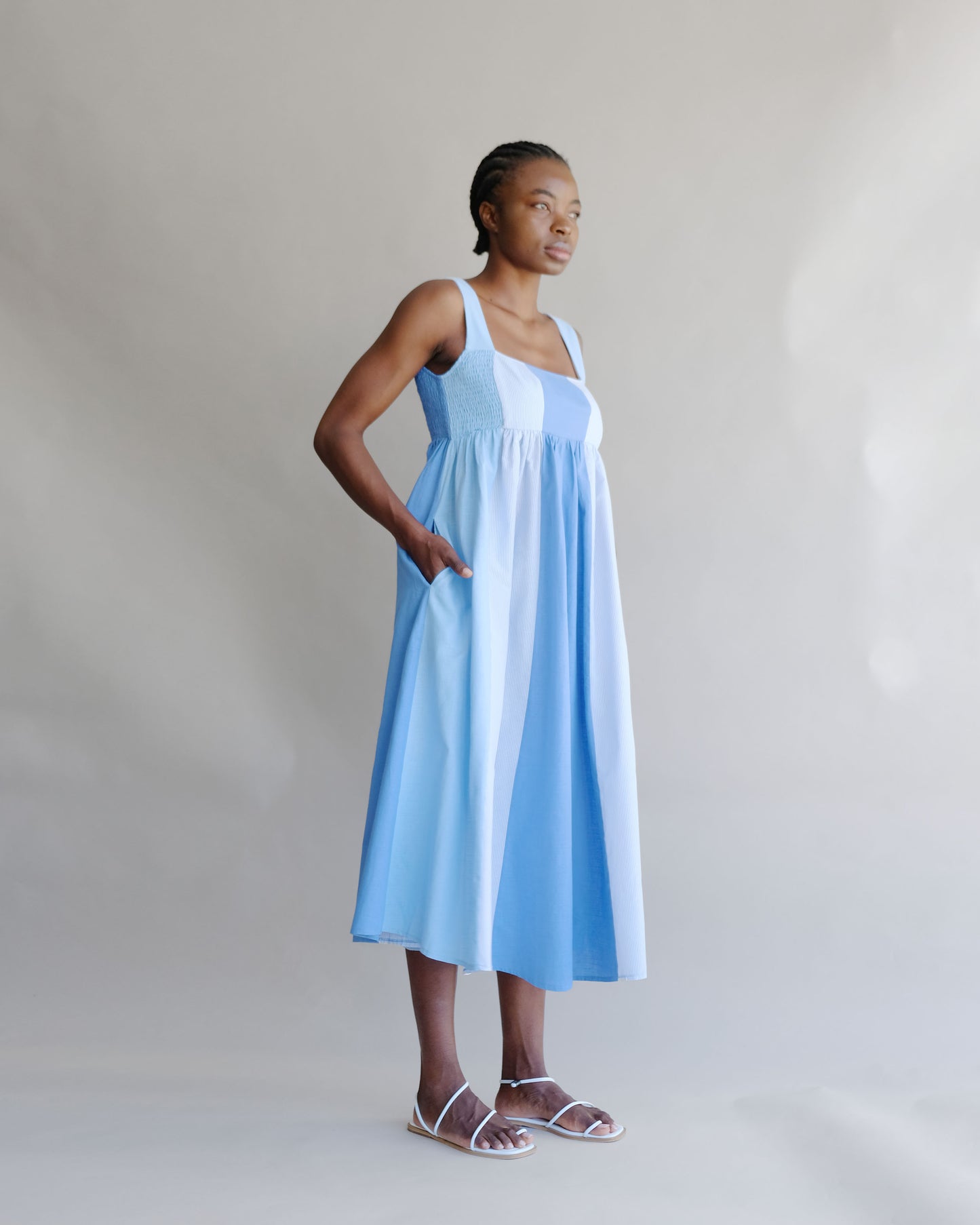 Violet Midi Dress