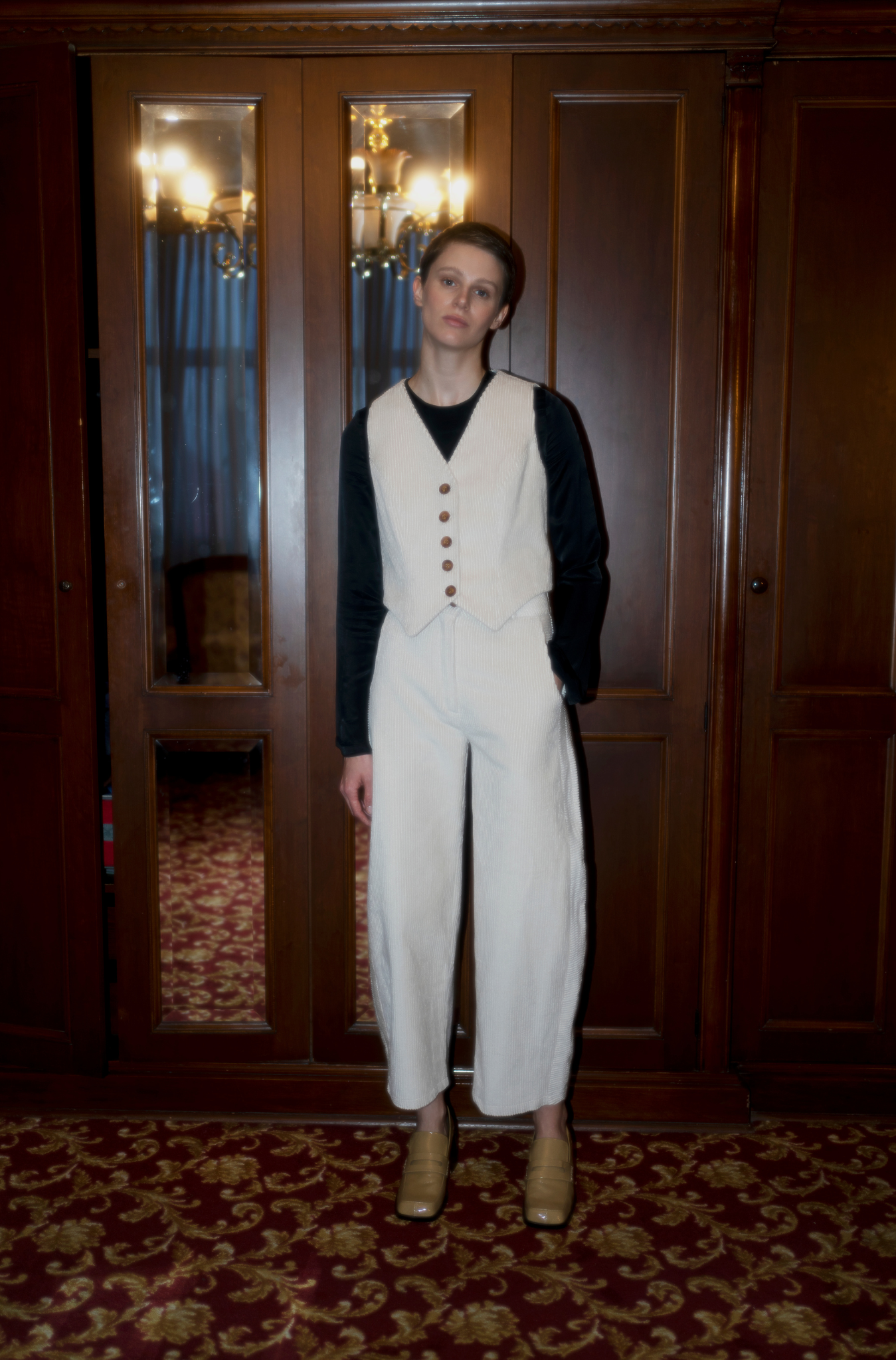 Wyatt Waistcoat - Off-White