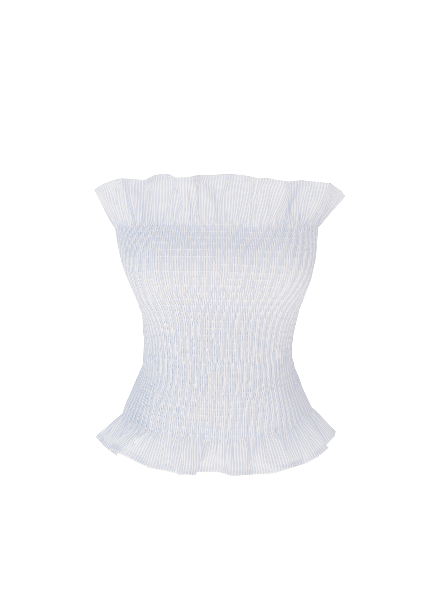 Scrunch Top - Sky Stripes Misfit