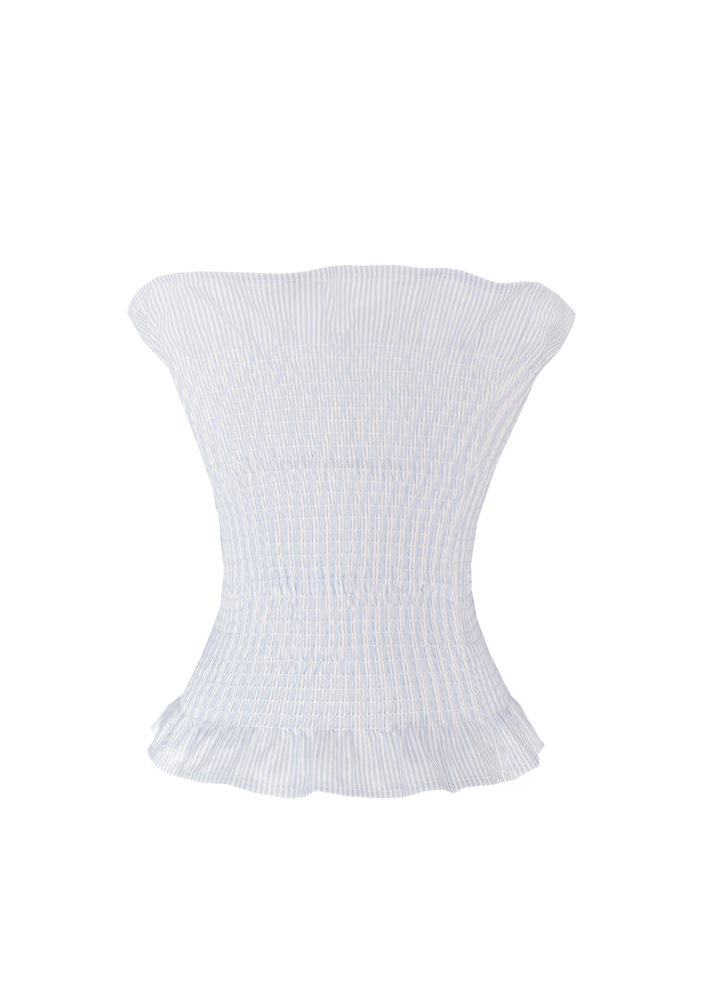 Scrunch Top - Sky Stripes Misfit