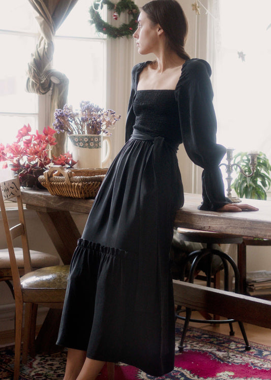 Bailey Reversible Dress - Black