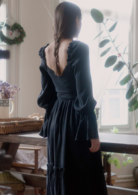 Bailey Reversible Dress - Black