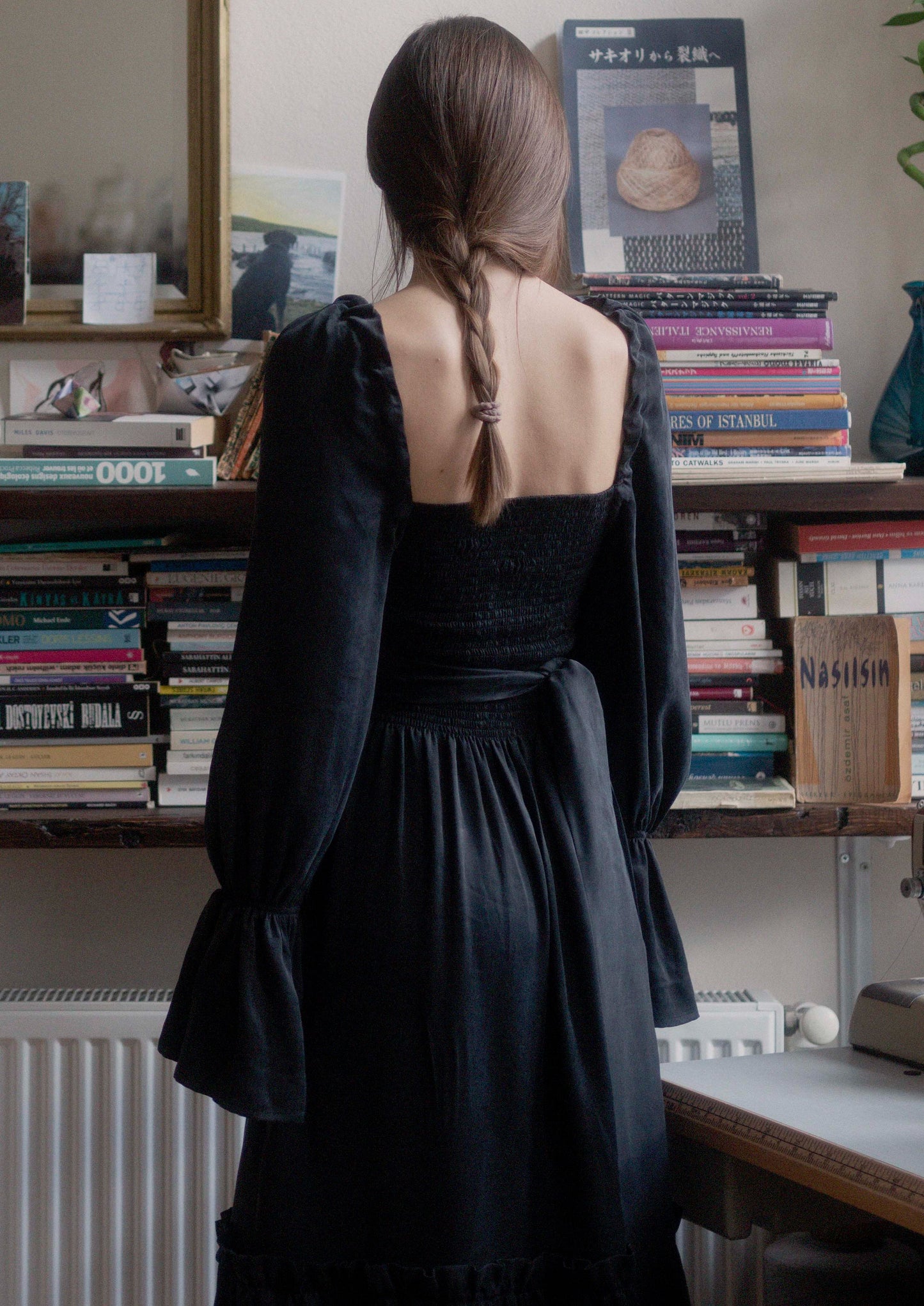 Bailey Reversible Dress - Black