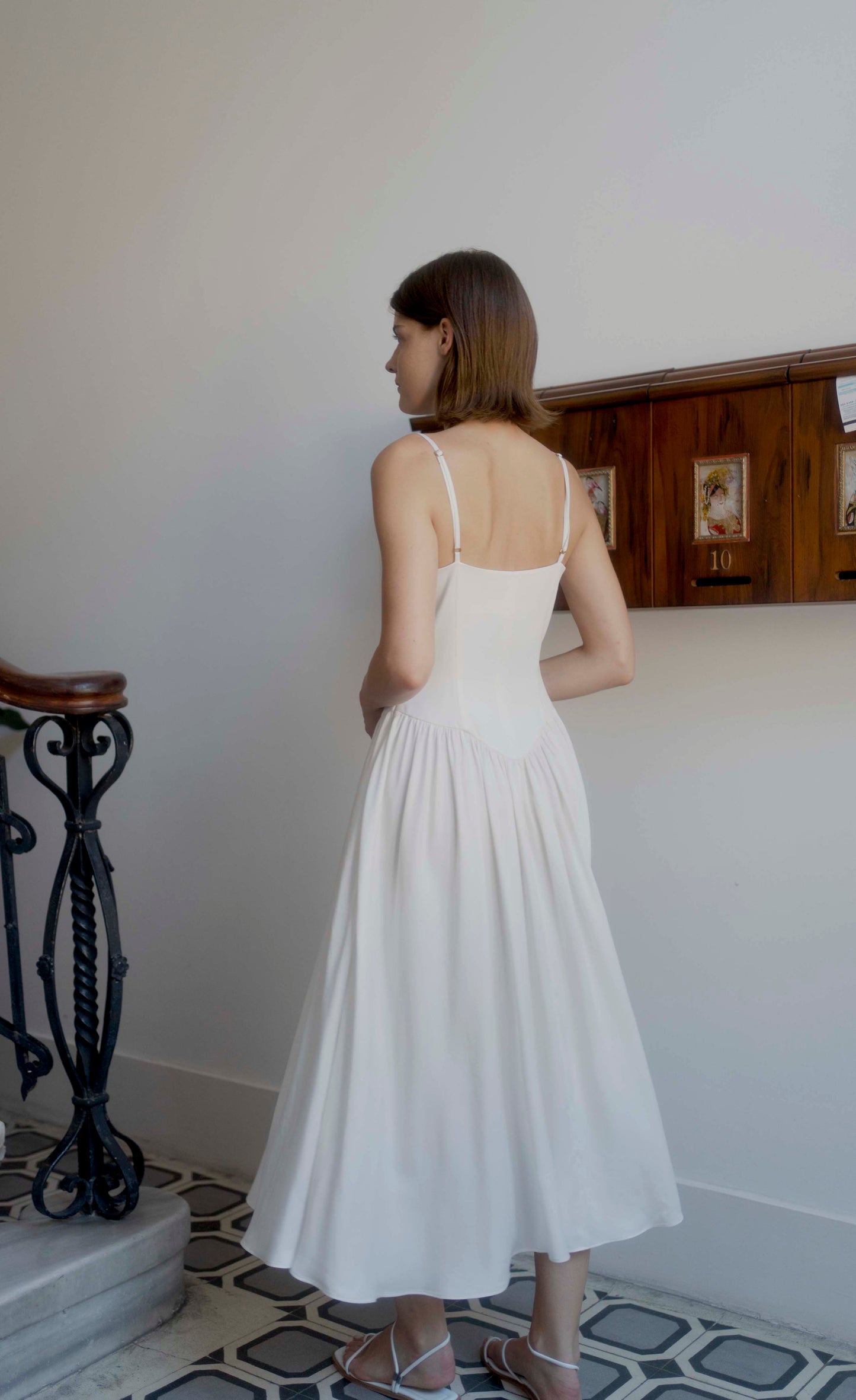 Jess Dress White