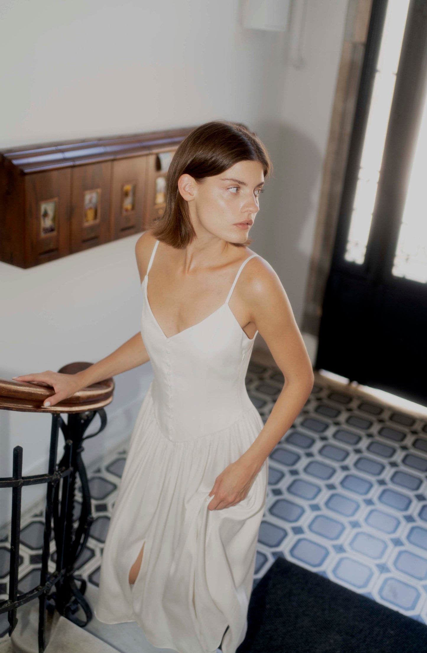 Jess Dress White