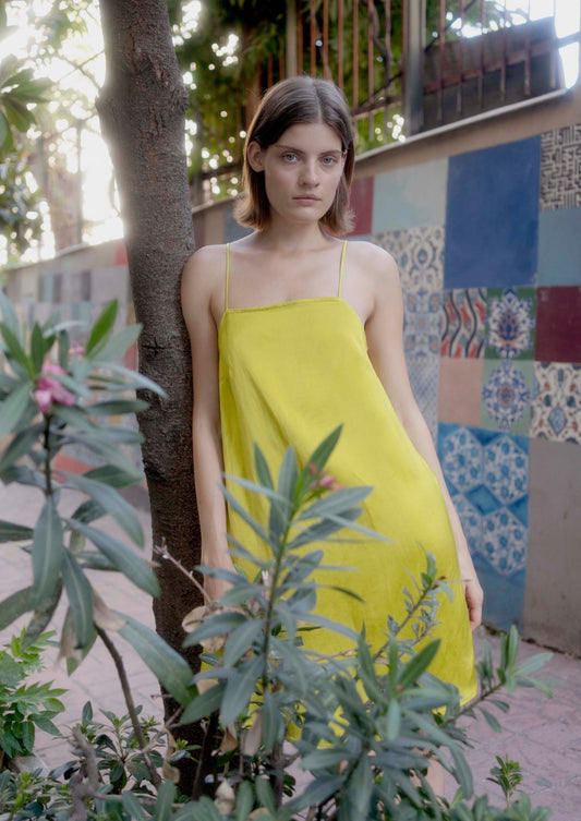 Tessa Dress Lemon