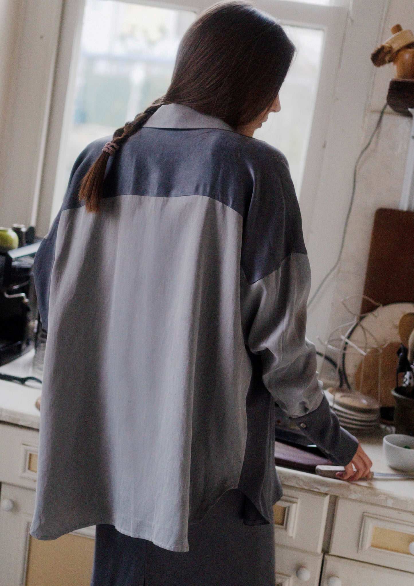 Samantha Shirt Patchwork Misfit