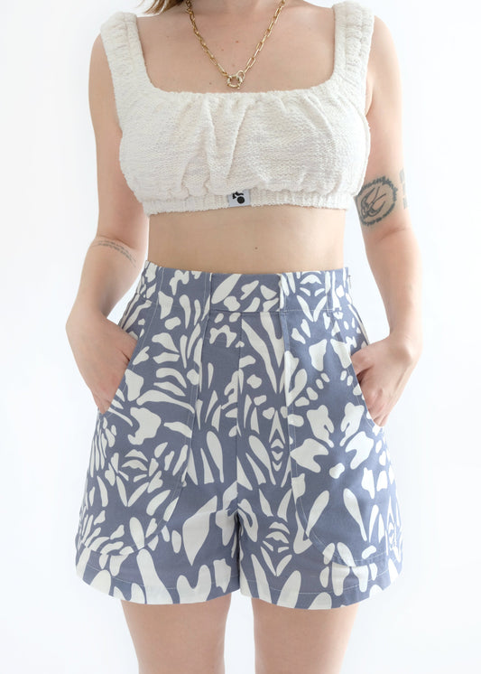 Poche Shorts (Rosa Print)