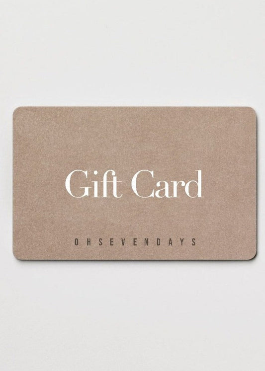 O7D Gift Card
