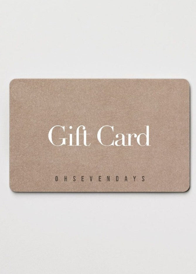 O7D Gift Card