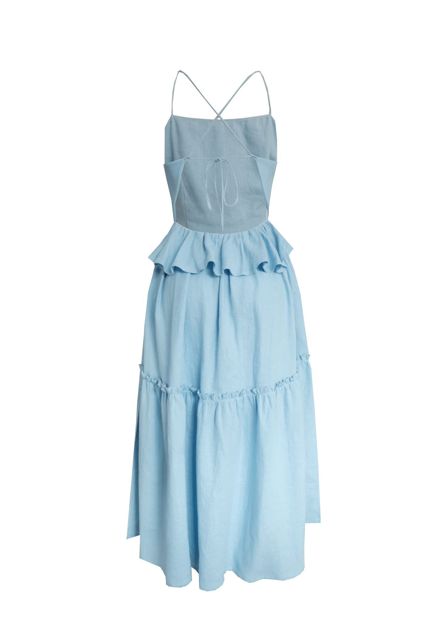 Holly Dress Sky Blue