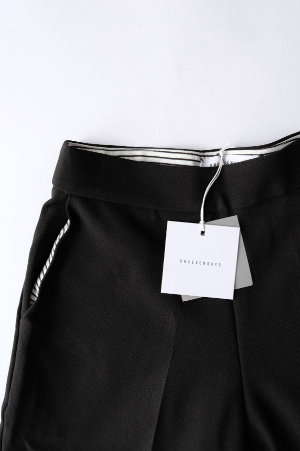 women's clothing, ethical clothing, dress, blouse, OhSevenDays, Waist detail of black trousers