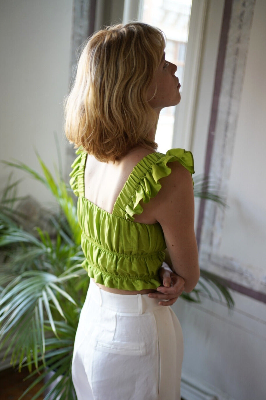 Elsi Top - Green