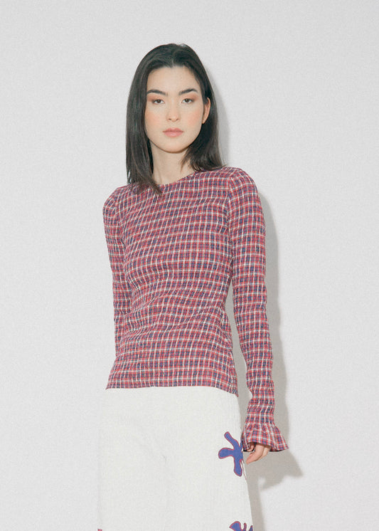 McKenzie Blouse - red