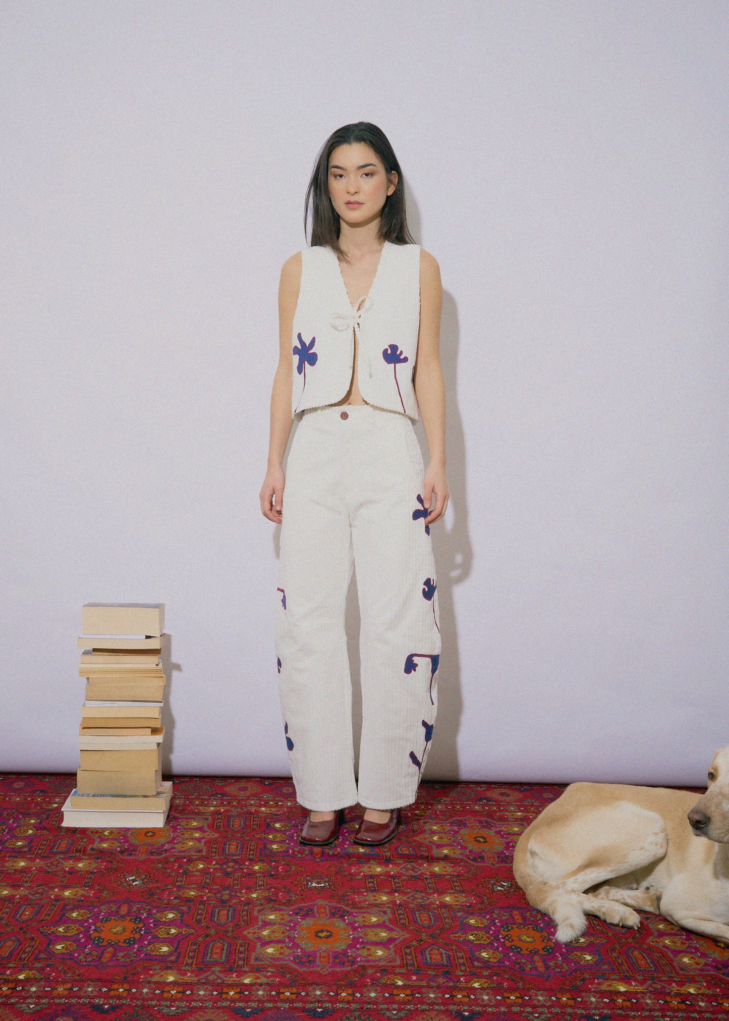 Ava Trousers - White
