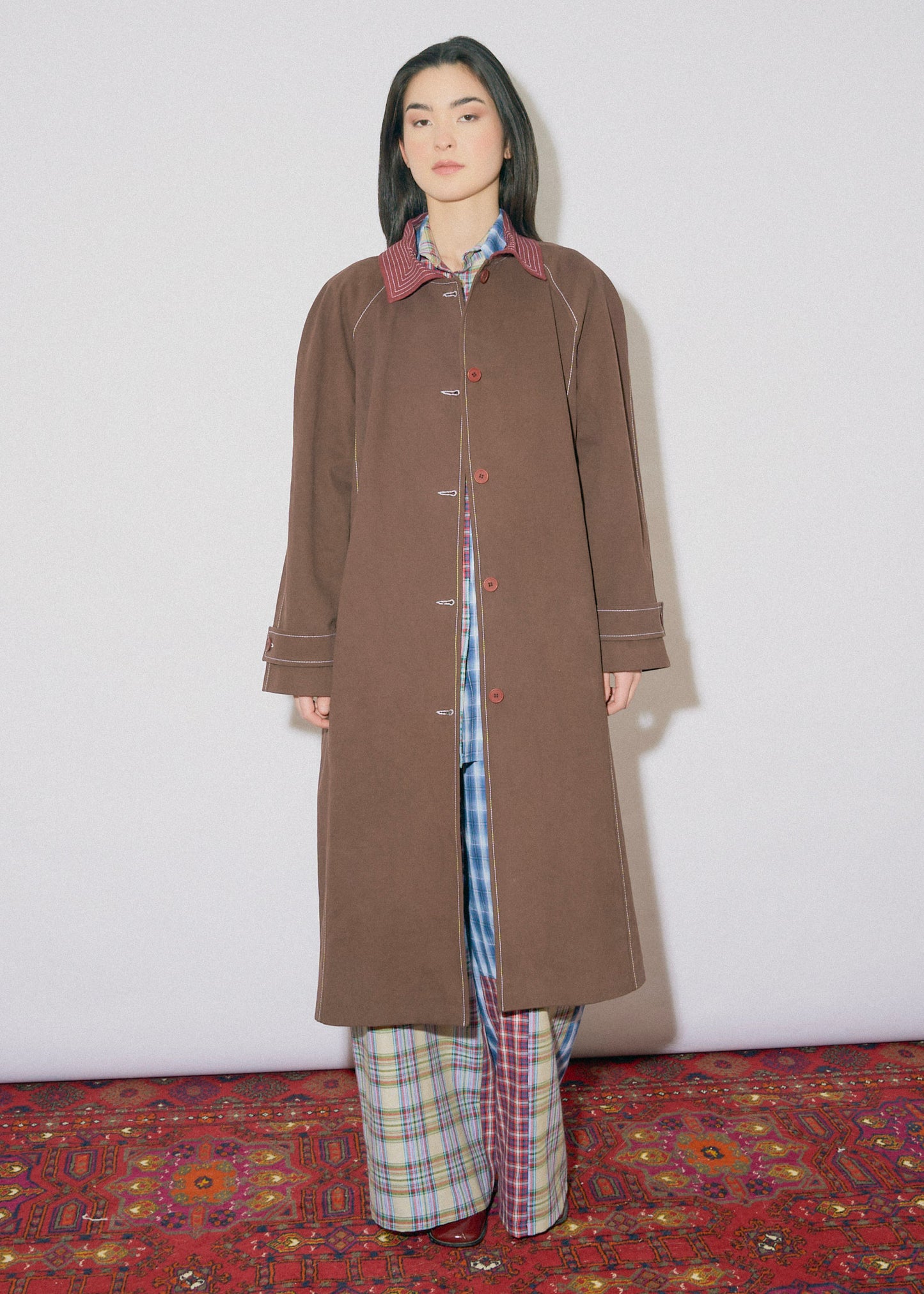 Zoe Coat - Brown