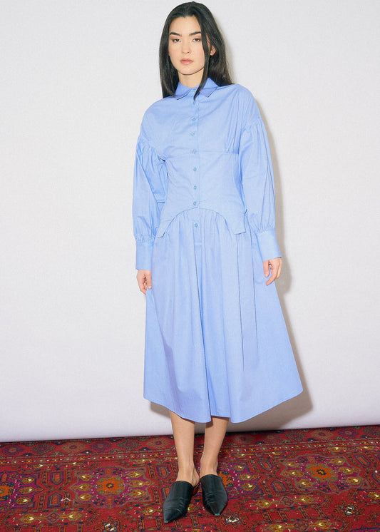 Tahlia Dress - blue
