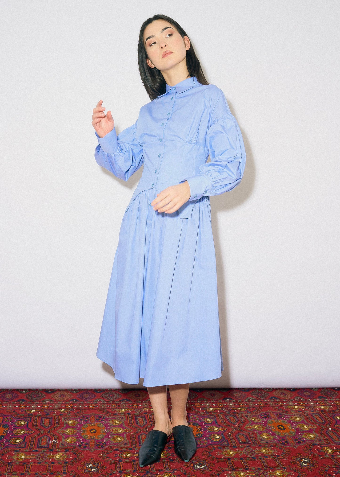 Tahlia Dress - blue