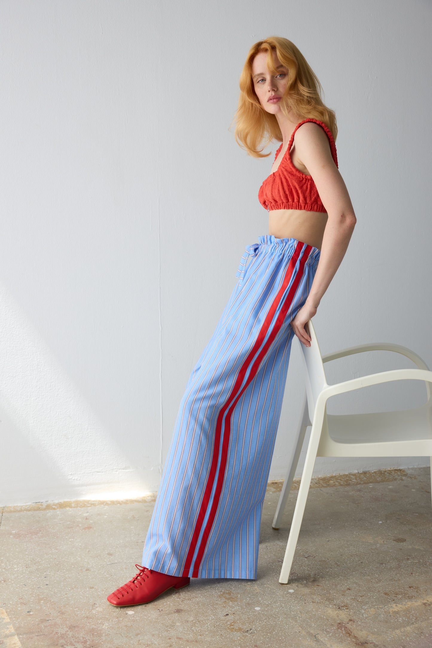 Heather Trousers - Blue