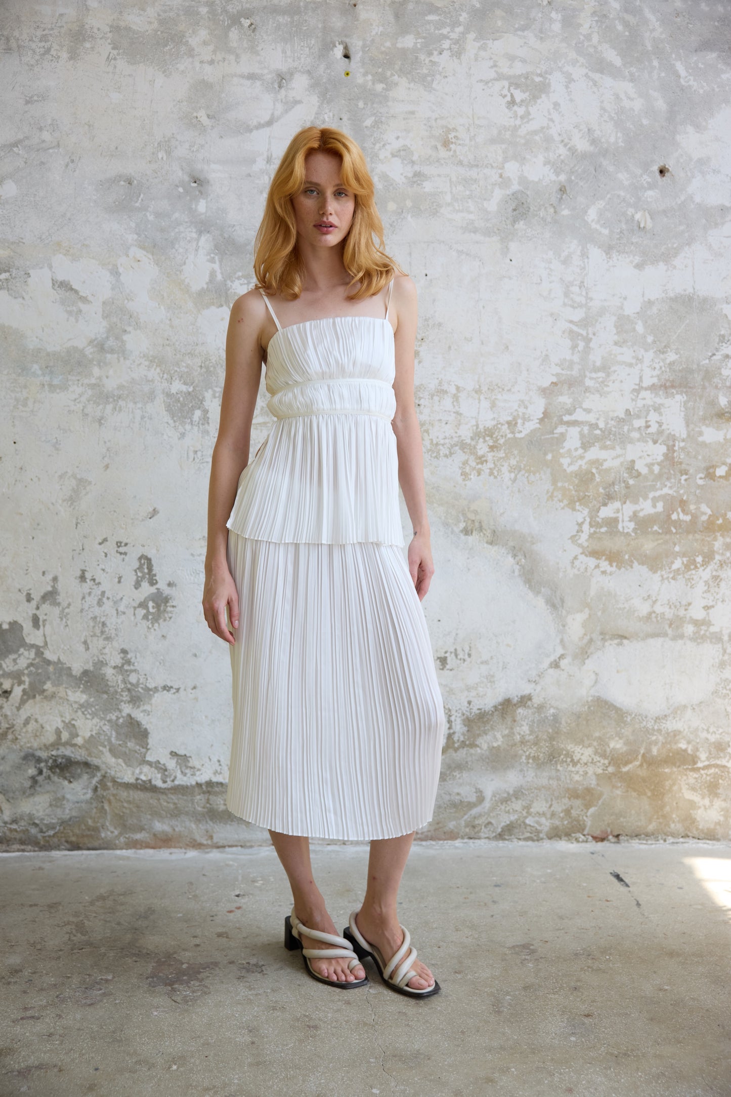 Simona Skirt - White