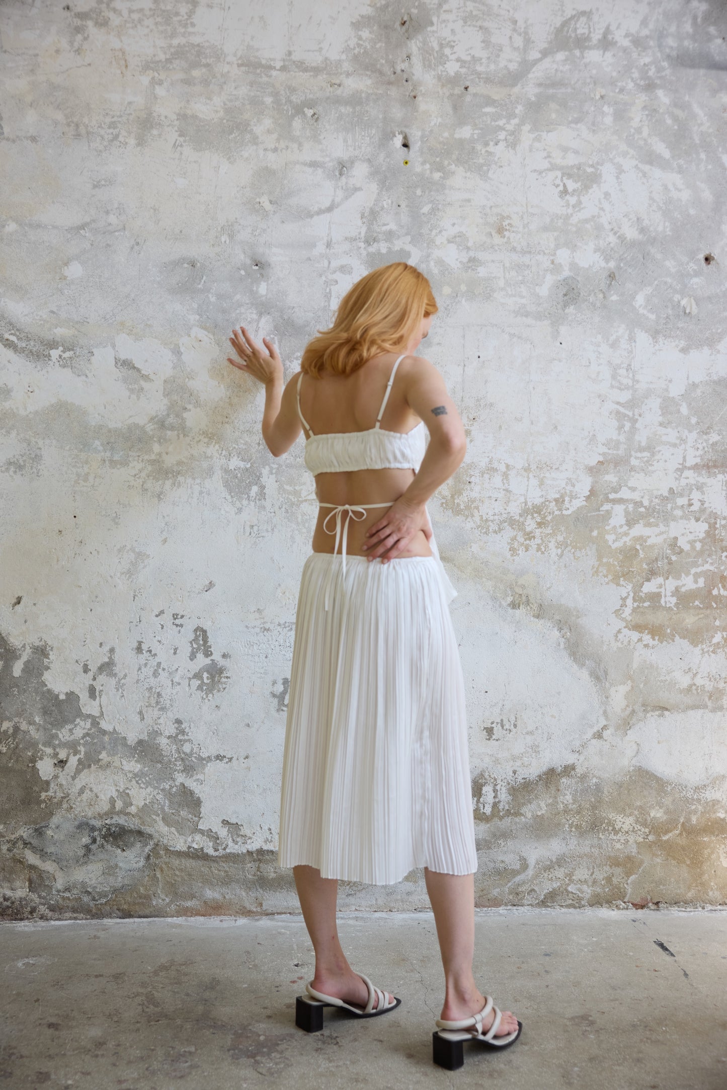 Simona Skirt - White