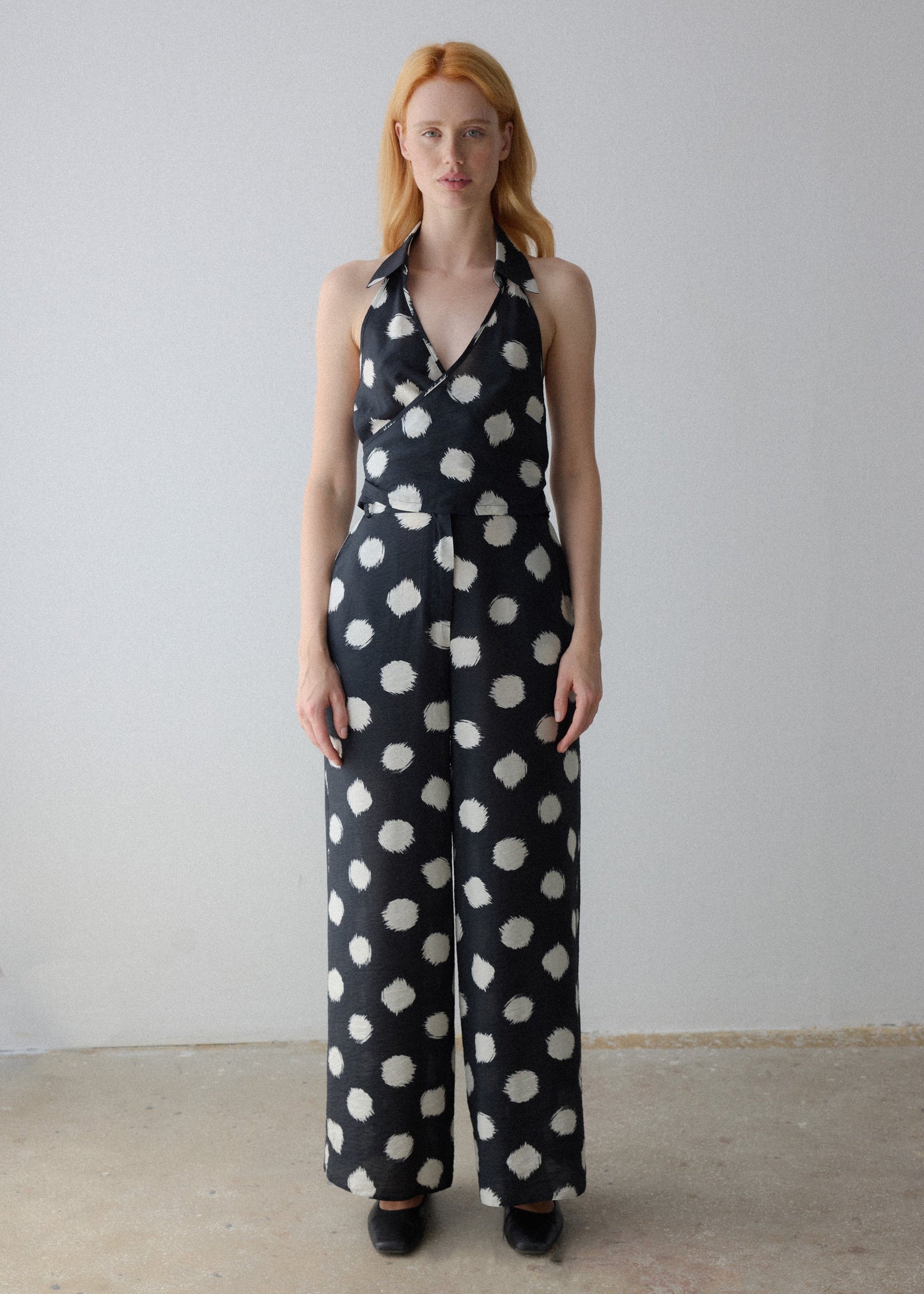 Barbora Trousers - Polka - OhSevenDays