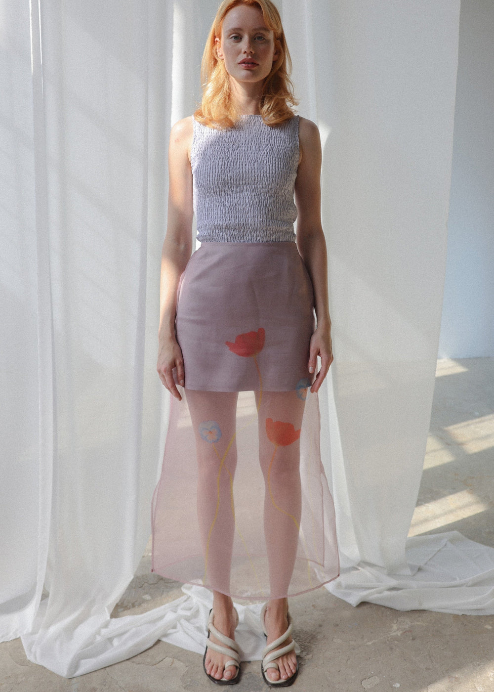 Kim Skirt - Pink - OhSevenDays