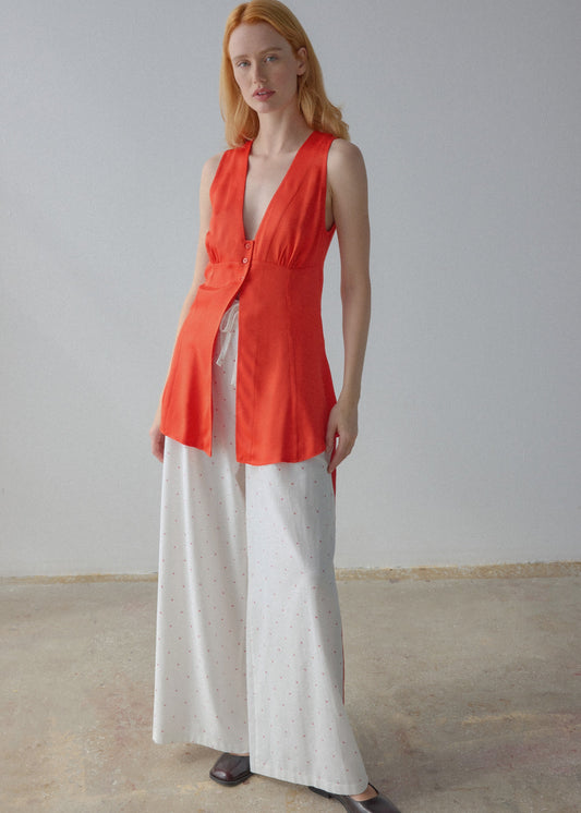 Helen Top - Red - OhSevenDays