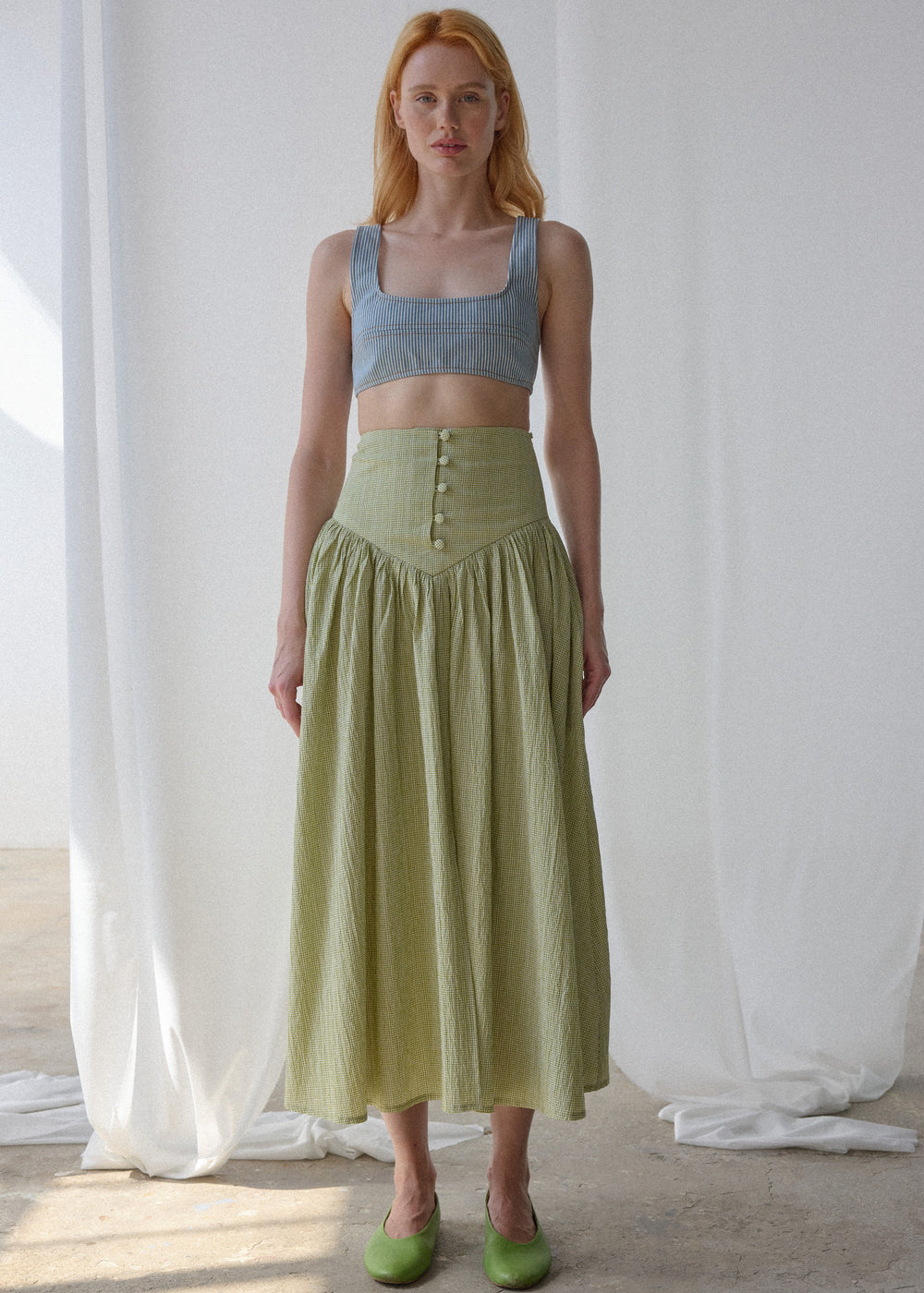 Dani Skirt - Mint - OhSevenDays